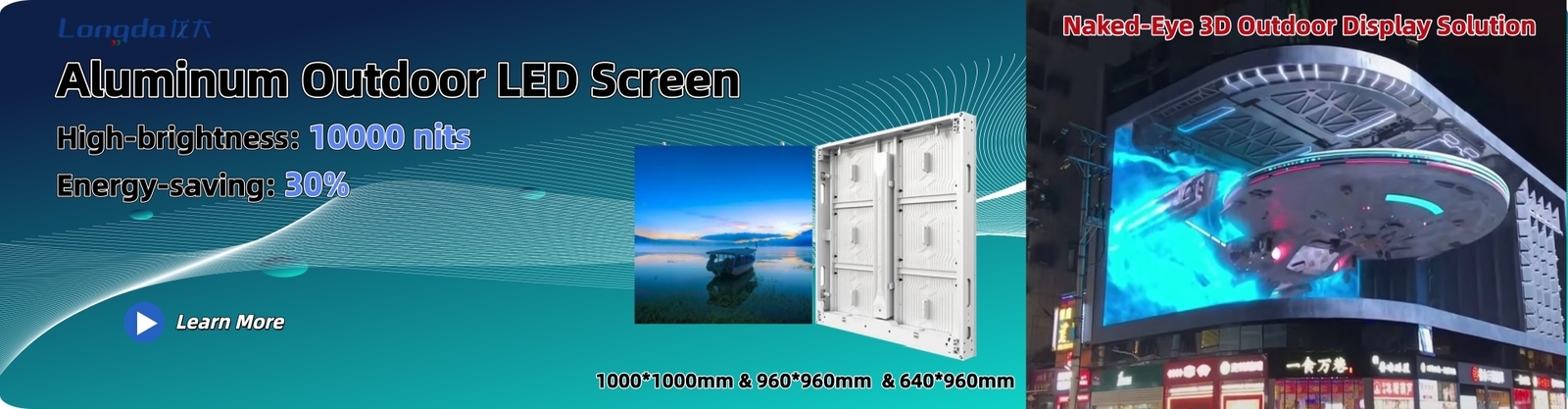 Dinding Video LED Luar Ruangan