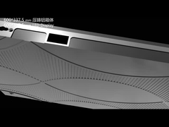 Lemari aluminium dalam ruangan 600*337.5*30mm cocok untuk modul layar led 300*168.7mm