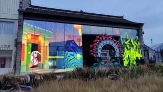 Casing Layar Transparan LED