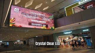 Layar transparan LED
