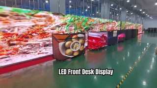 Tampilan meja depan LED