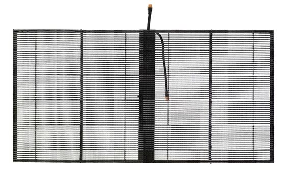 Transparansi Tinggi Layar LED Indoor / Outdoor Sudut Pandang Lebar