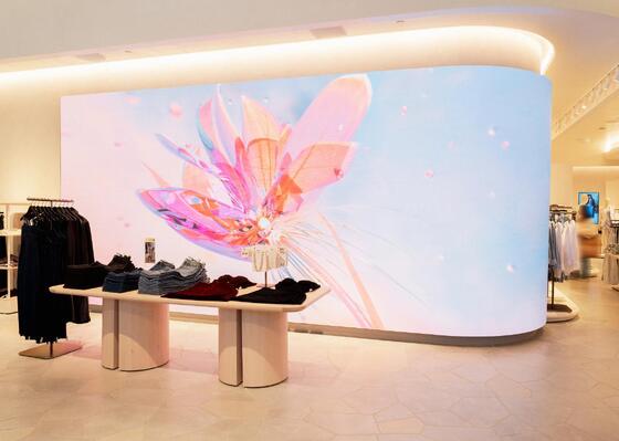 P1.538 Curved Led Video Wall RGB Indoor Full Color Led Display 3840Hz