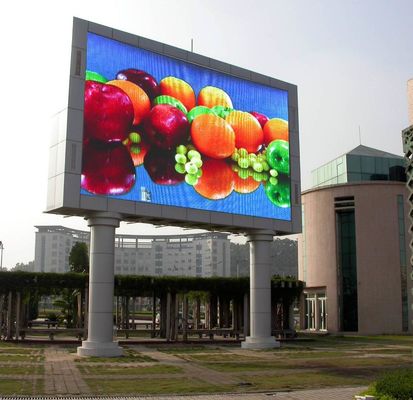 P4mm Outdoor Led Video Walls Tampilan Layar Iklan IP65 62500 Dots / M2 CCC