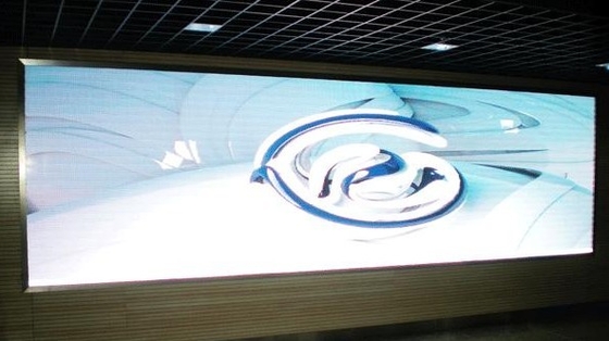 512*512mm 1100cd Led Display Cabinets P4mm Bingkai Dinding Digital Besar