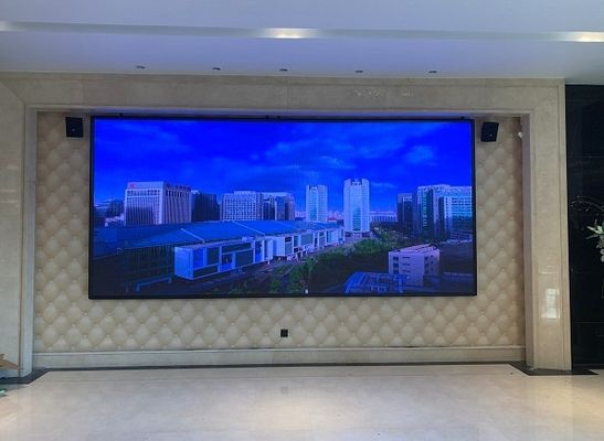 P2.976 Pameran Perdagangan Indoor Full Color LED Display Untuk Periklanan ODM