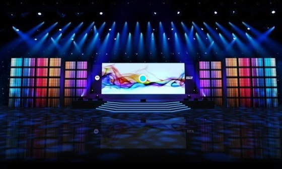 65536 Piksel Pernikahan Led Screen Rental Video Wall Stage 1/ 13s 4500cd/ M2