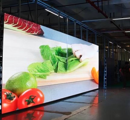 Aluminium LED Display Cabinet yang tahan lama P4.81 1000mmx500mm