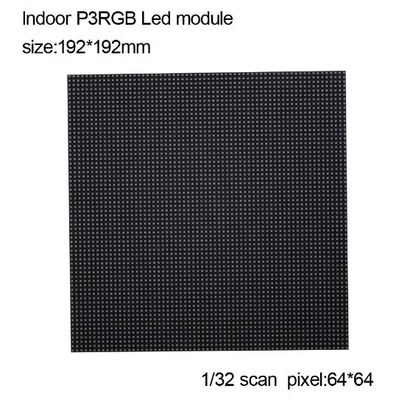Modul Layar LED Dalam Ruangan HD P3 1R1G1B Tingkat Penyegaran Tinggi 3840Hz Untuk Gereja