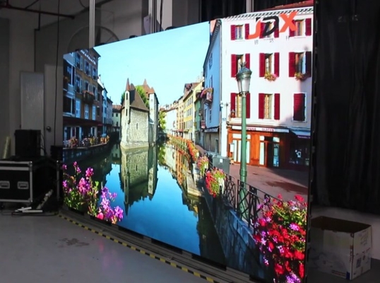 Die Casting Aluminium LED Display Cabinet Paduan LED Wall Cabinet 250mm X 250mm