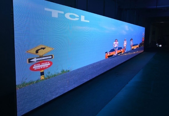 1/8 Pindai P5 Panel Layar LED Tahan Air IP65 320x160mm RGB Tampilan Layar LED