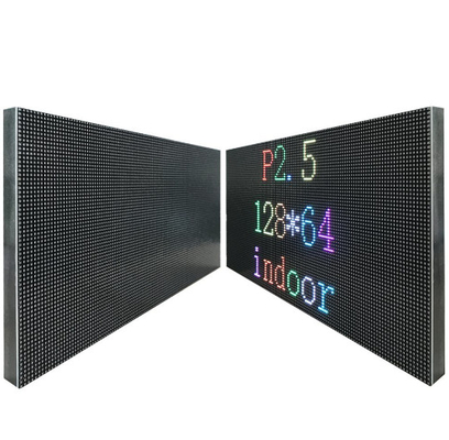 1R1G1B Indoor Layar Penuh Warna Dipimpin Layar P2.5 HD 320 * 160mm