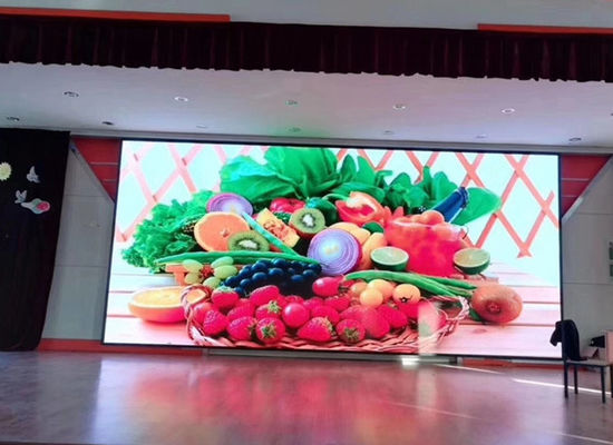Layar Tampilan LED Indoor Full Color P2.5 HD320*160mm 1R1G1B refresh rate tinggi
