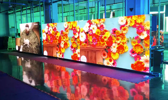 3.91mm LED Rental Display Video Wall Untuk Acara Indoor Outdoor