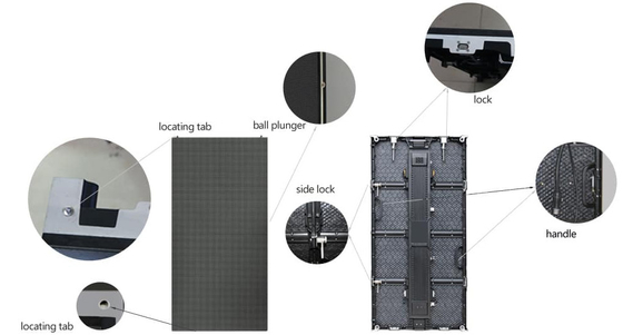 Novastar System 3.91mm Rental LED Display Sudut Pandang 140 Derajat