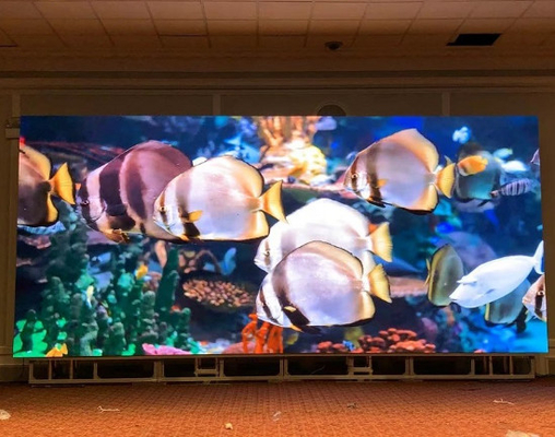 5V 14bit Advertising LED Display Untuk Sewa Kabinet 500mmx500mm