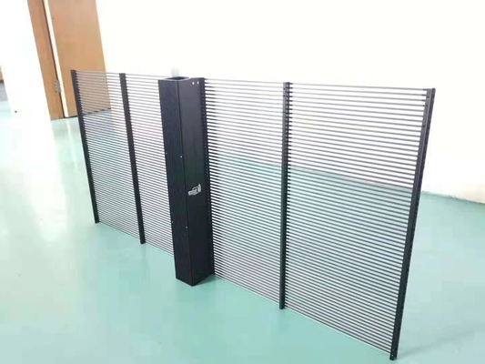 Transparansi Tinggi Layar LED Indoor / Outdoor Sudut Pandang Lebar