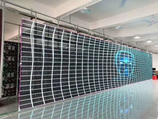 Layar Tampilan Jendela Led Penyegaran Tinggi Antiwear Layar Led 3,9 Mm 60Hz 16 Pemindaian