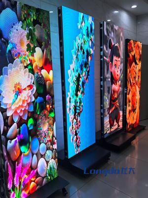 HD Full Color Indoor LED Display Poster Iklan Video Player P1.25 P1.538 P1.86 P2 P2.5 P3