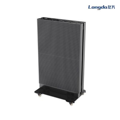 Poster Iklan LED Lipat Tahan Lama HD Pemutar Portabel Dinding Video P1.25 P1.538 P1.86 P2 P2.5 P3