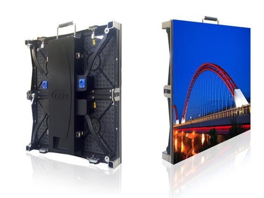 14bit Skala Abu-abu Layar LED Penyewaan Wall Hanging Pemasangan Tetap