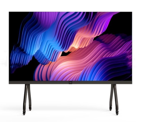 Layar LED All-in-One 135'' Smart TV Konferensi Video Wall Panel Ultra-tipis