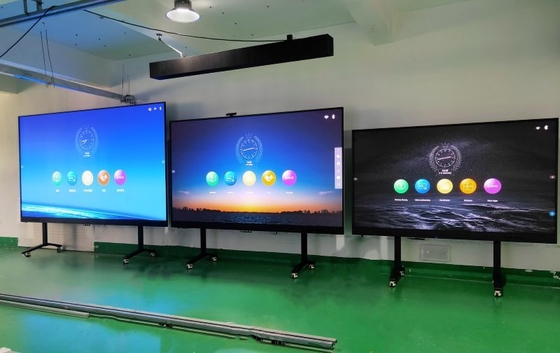 4K 108 Inch All-in-One LED Display Ultra Thin Interactive Konferensi Smart TV