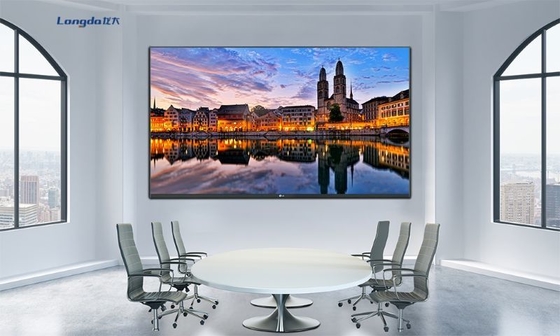 4K All-in-One LED Display Smart TV Mesin Konferensi yang dipasang di dinding 108' 135' 162' 216'