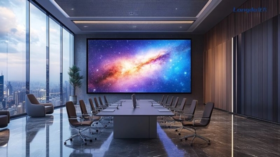 4K All-in-One LED Display Smart TV Mesin Konferensi yang dipasang di dinding 108' 135' 162' 216'