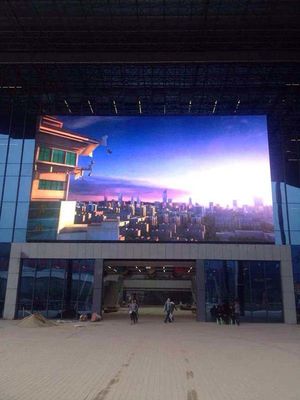 Outdoor Video Rental LED Display Wall Panel 3mm Untuk Pusat Perbelanjaan