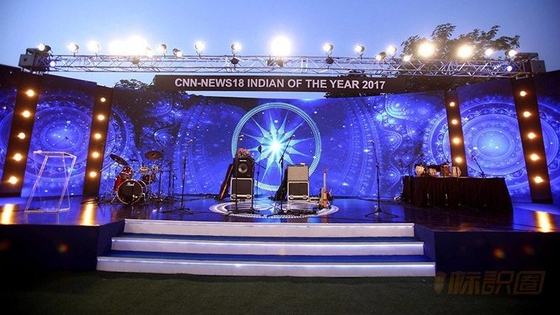 P3.91 Penyewaan Penuh Warna Video Wall Acara Layar LED Backstage Indoor Outdoor