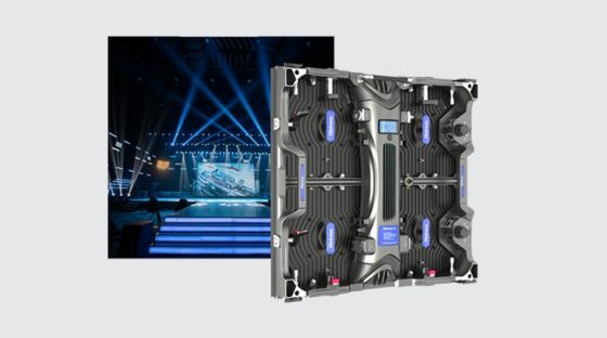 Ruang Konferensi MBI5124 Penyewaan Layar LED Portabel Dinding Video Tampilan 50m 65536deg