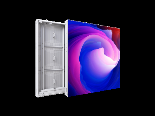 P6.67 Penyewaan Luar Ruang RGB Lampu Tinggi Menghemat Energi Full Color Aluminium Bottom Shell Led Display