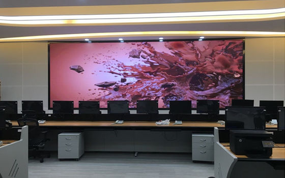 Layar LED Dalam Ruangan Resolusi Tinggi Refresh Tinggi Layar LED Ruang Rapat