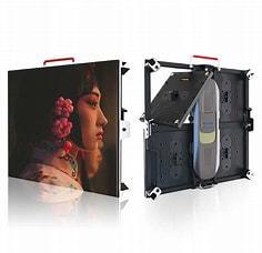 P3.91 Anti-wear Rental LED Display 250*250mm Modul Sudut Tampilan yang Luas