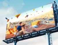 Outdoor High Brightness P10 Digital Billboard 960*960mm Cabinet Besi Untuk Tampilan Komersial