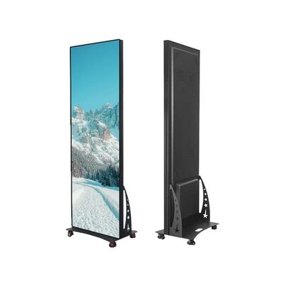 Layar Poster LED 3840hz Refresh Rate Novastar Player Pemasangan Mudah Untuk Toko