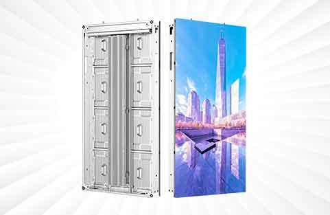 Tampilan LED Hemat Energi Aluminium Luar Ruangan Kecerahan Tinggi 10000nits Digunakan Secara Luas Untuk Timur Tengah