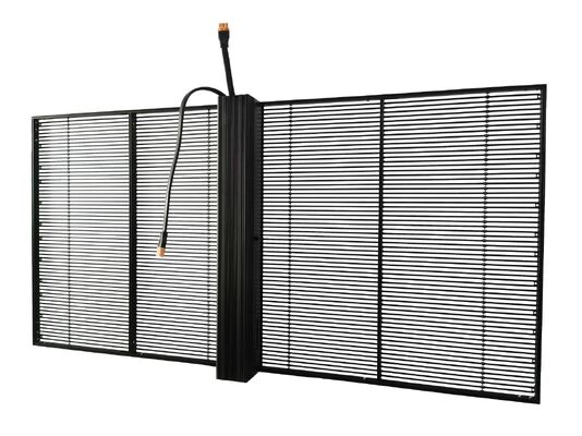 Transparansi Tinggi Layar LED Indoor / Outdoor Sudut Pandang Lebar