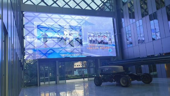 P3.9-7.8 LED transparent screen with customizable sizes high refresh rate and wide viewing angle for versatile displays
