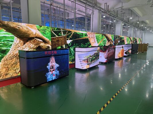 Tampilan meja depan LED
