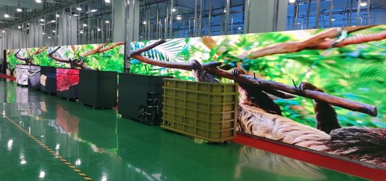 Tampilan meja depan LED