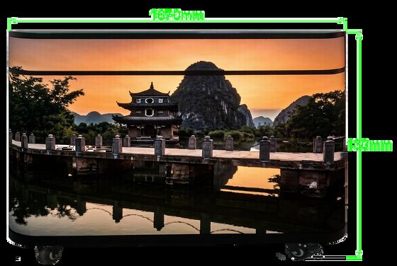 Tampilan meja depan LED
