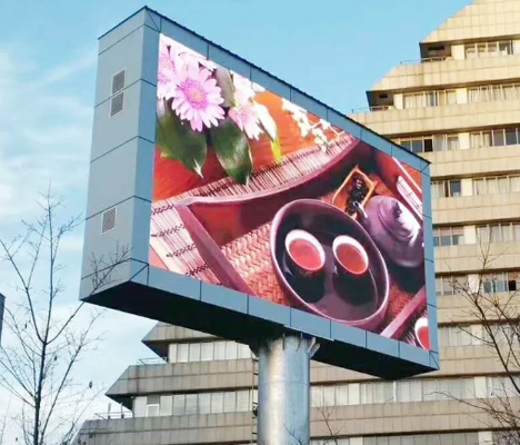 LONGDA Outdoor LED Video Walls Tanda Panel Tetap ODM CRT Sinkronisasi
