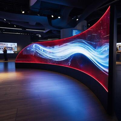ISO14001 Curved Led Menampilkan P2mm SMD1515 Led Video Wall Studio