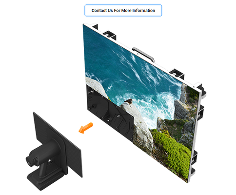 Layar LED Pitch Kecil Rasio 16:9 Tampilan Piksel Dalam Ruangan P0.93 P1.25 P1.56 P1.875 ODM