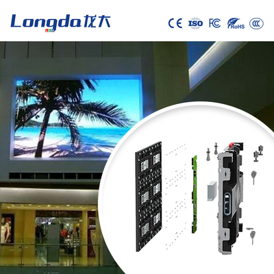 AC110V SMD1515 Modul Panel Led ISO14001 Modul Tampilan Digital Latar Belakang Panggung