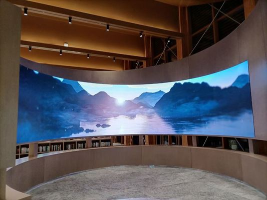 Modul LED Fleksibel P2.5 Penuh Warna Dalam Ruangan 320*160mm untuk Iklan