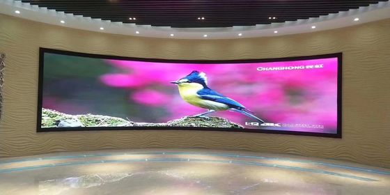 Modul LED Fleksibel P2.5 Penuh Warna Dalam Ruangan 320*160mm untuk Iklan