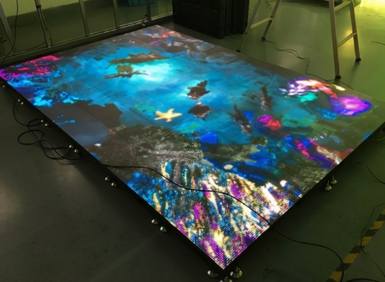 ODM Party Wedding Dance Floor Led Screen Hire 2800Hz Untuk Ubin Panggung